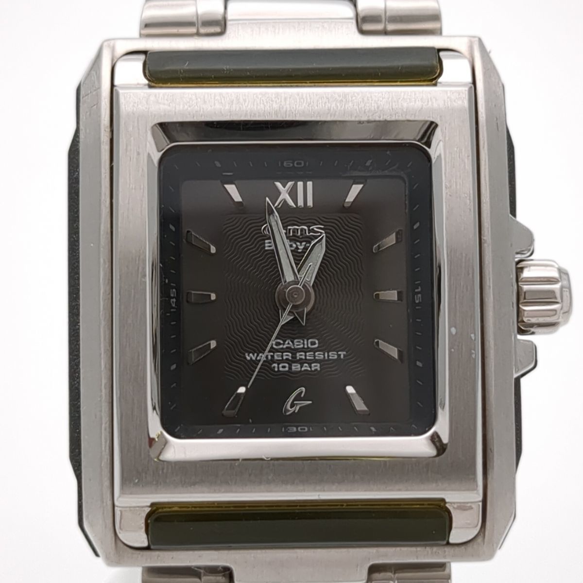 カシオ　BABY-G　MSG-700　クォーツ　SS　ブラック　レディース　腕時計　CASIO　中古　◆3111/藤枝インター店