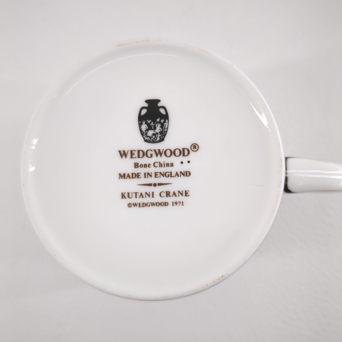 ★ ウェッジウッド カップ＆ソーサー クタニクレーン 洋食器 ティーカップ Wedgwood 中古◆3114/高洲店_画像3