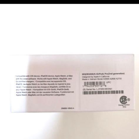美品】Apple AirPods Pro 第2世代 MQD83AM/A エアーポッズ エアポッズ