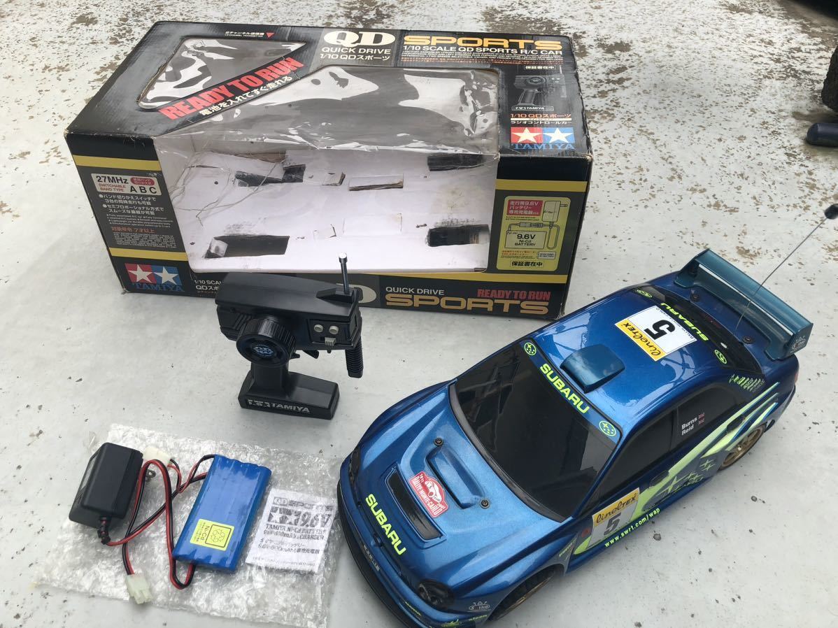 タミヤ スバルインプレッサ QDラジコン WRC 2001(田宮模型)|売買され