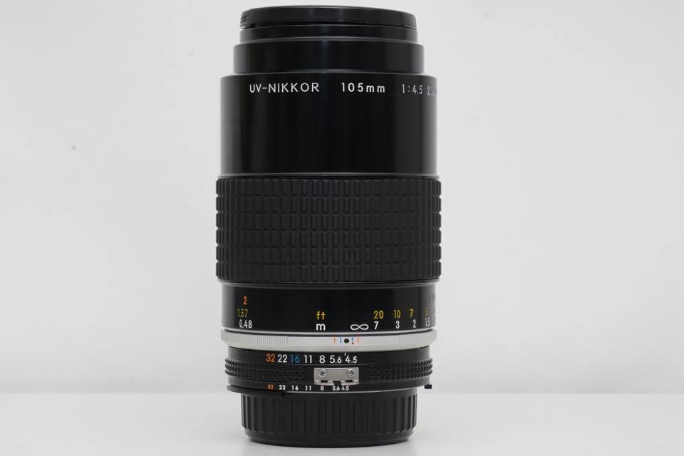 激レア品 美品☆Nikon UV-Nikkor 105mm F4.5 産業用レンズ 紫外線 激レア品 美品☆Nikon UV-Nikkor 105mm F4.5 産業用レンズ 紫外線