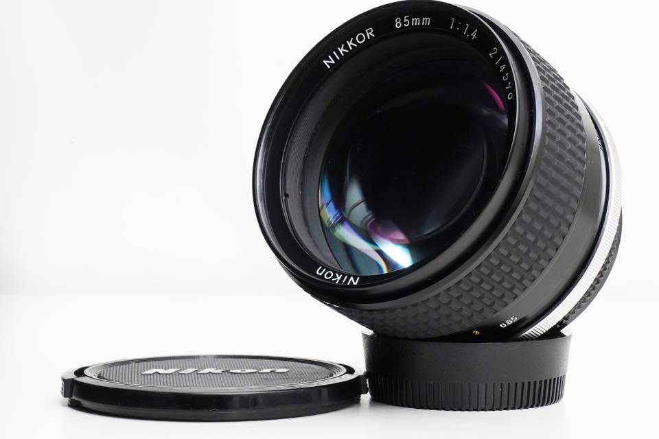 現状品☆Nikon Ai-S NIKKOR 85mm F1.4 単焦点マニュアルレンズ