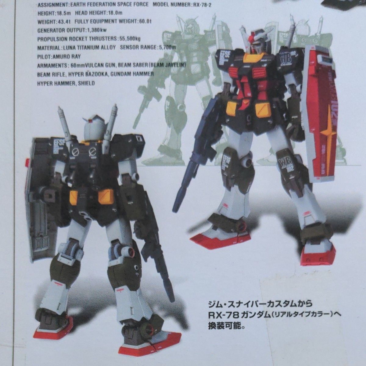 GUNDAM FIX FIGURATION #0032 ジム・スナイパーカスタム(未開封 GUNDAM FIX FIGURATION #0032 ジム・スナイパーカスタム(未開封
