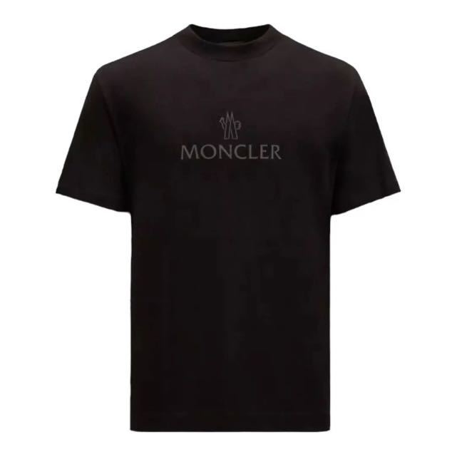 ★新品未使用★ 最新作 23SS MONCLER 半袖Tシャツ Ｍ　モンクレール ラバーワッペン ロゴ 国内正規品 完売品