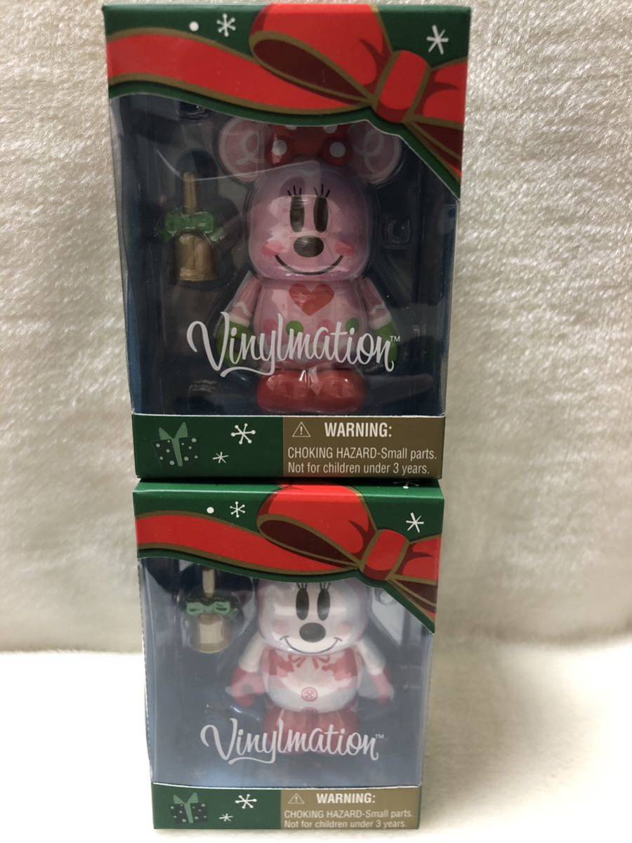 TDR ディズニーリゾート バイナルメーション クリスマス ミニー ベル