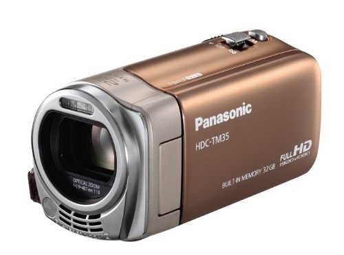 パナソニック デジタルハイビジョンビデオカメラ ゴールド HDC-TM35-N_画像1