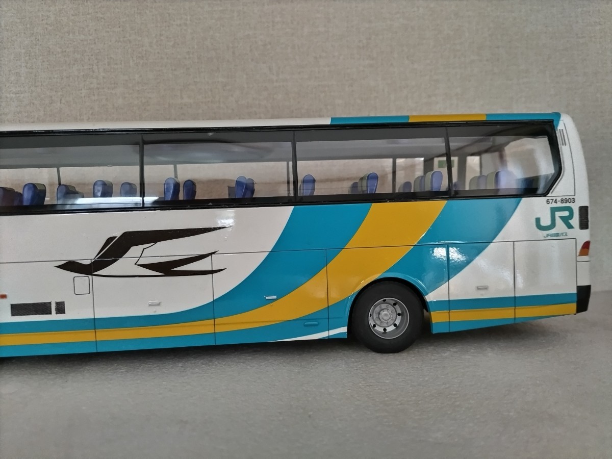 Yahoo!オークション - アオシマ模型 1/32JR四国バス(三菱ふそう