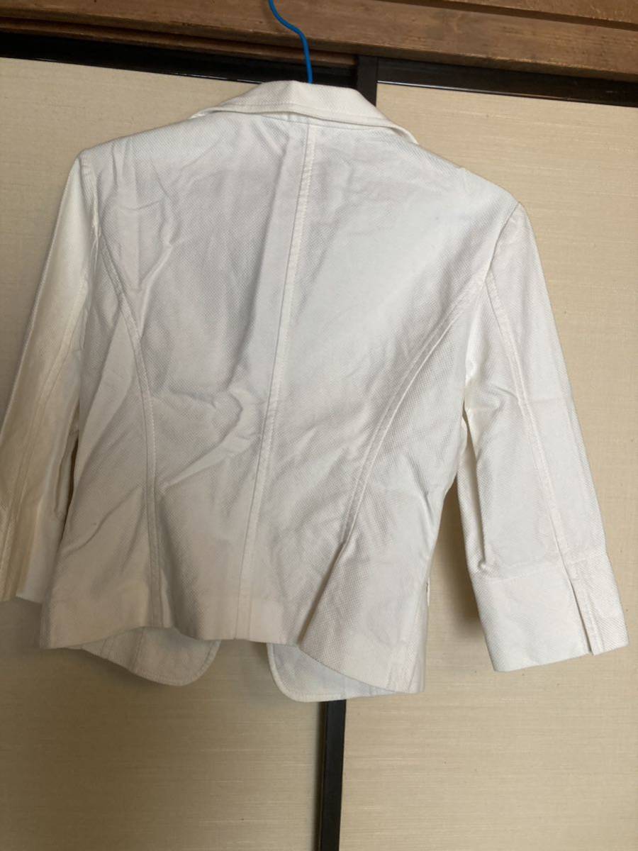 [ secondhand goods ]Private Label Private Label 7 minute height jacket coat size S white group 