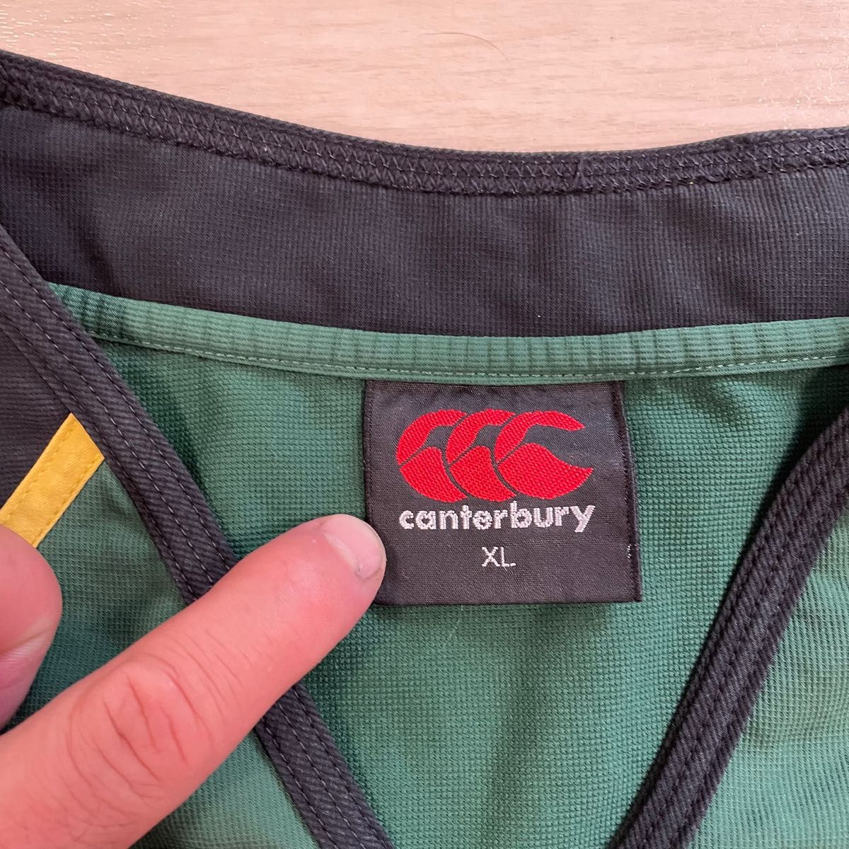 大学ラグビー　専修大学　ラグビー部　ピステ ジャージ　トレーニングウェア　Canterbury カンタベリー　XL