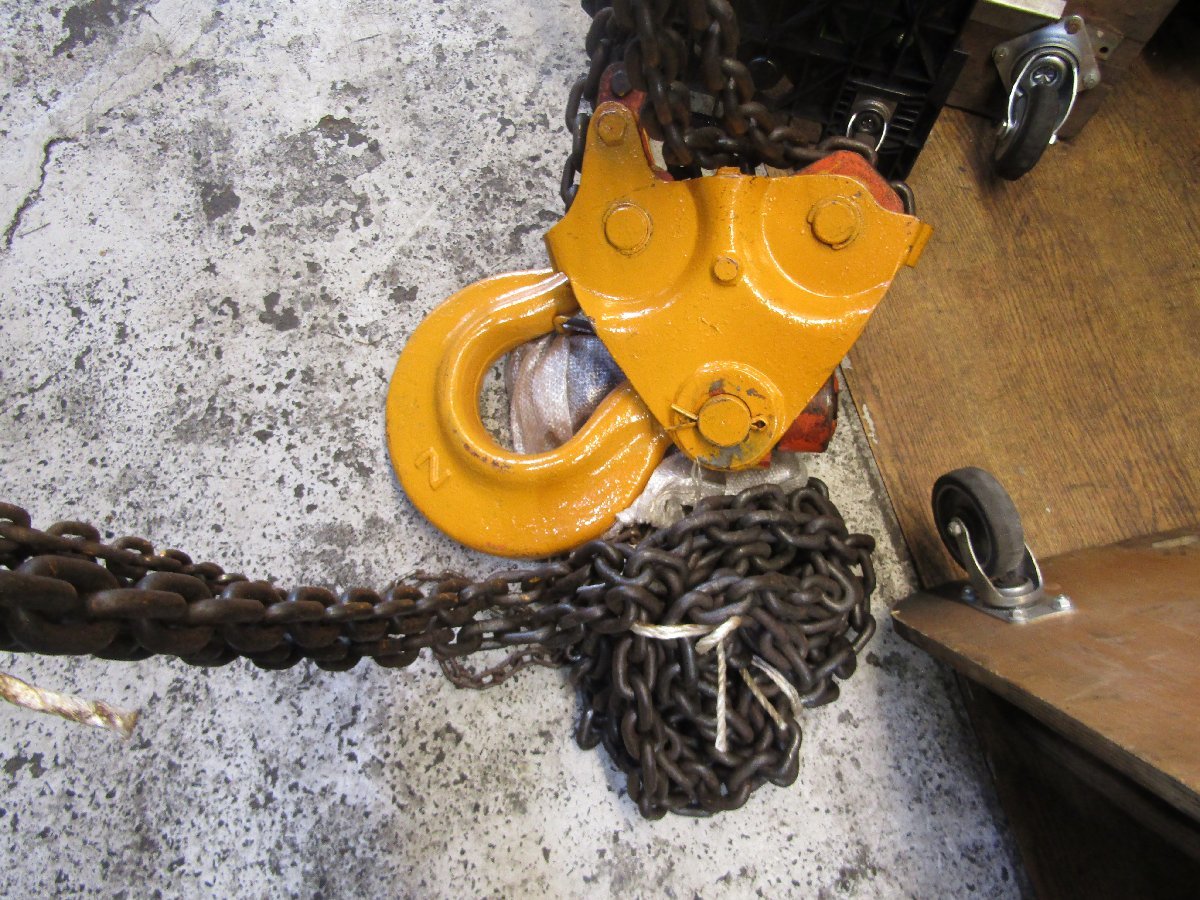 NICH ニッチ NITCHI 15t チェーンブロック H-40 揚程3.5m -