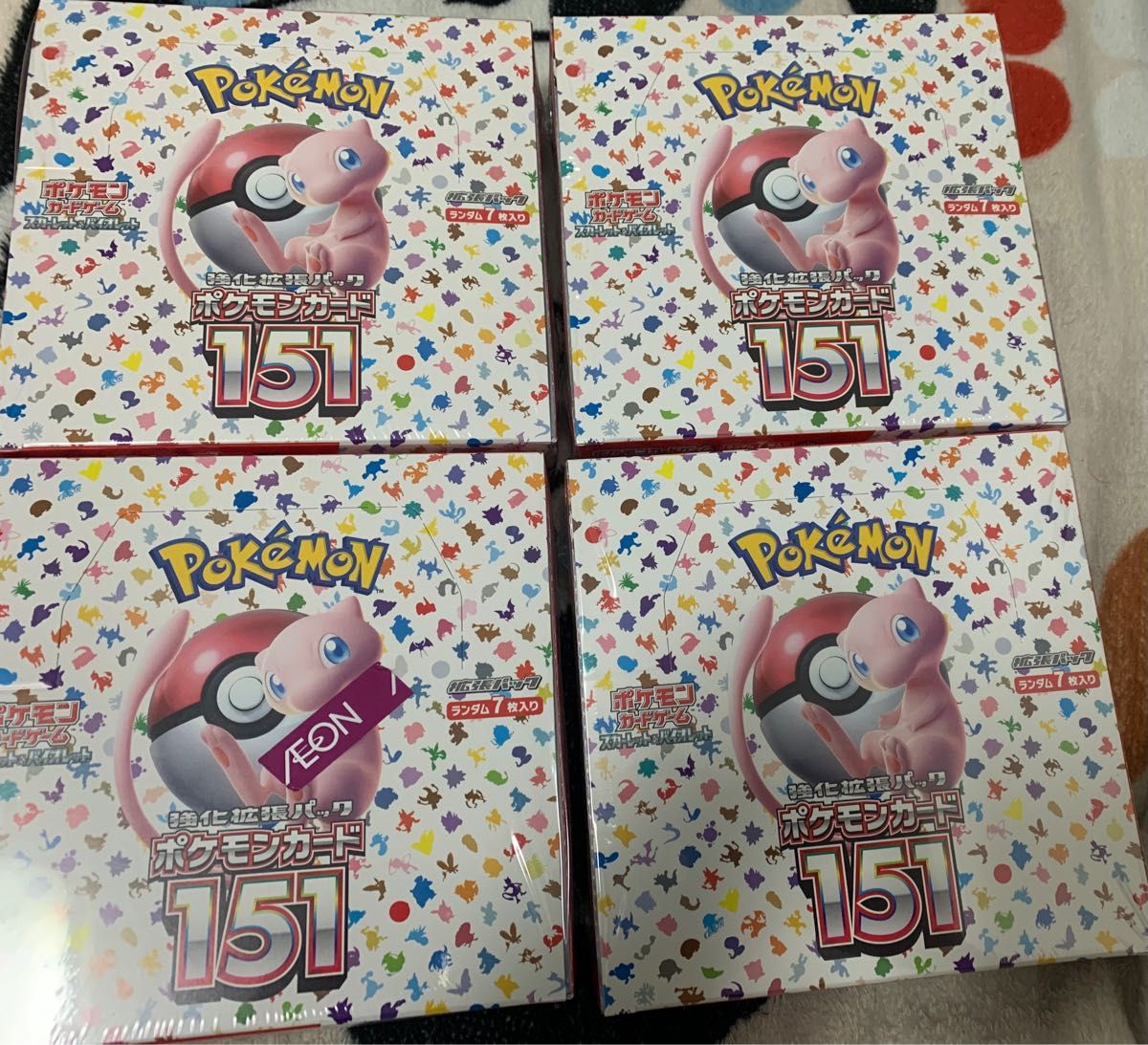 ポケモンカード 151 4BOX シュリンク付き ポケカ|PayPayフリマ