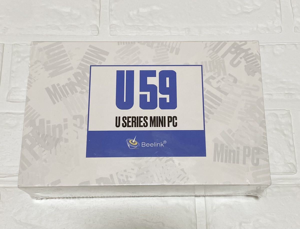 送料無料・新品】Beelink U59 pro Mini PC Win 11 ミニPC インテルCeleron N5105プロセッサー（最大2.9  GHz） 16GB DDR4＋500GB SSD