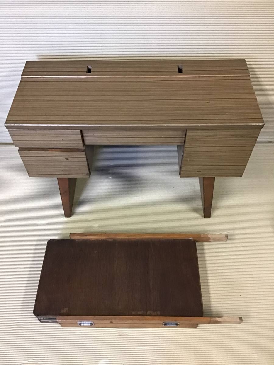 y71] three surface mirror dresser dresser Showa Retro Vintage collection interior antique that time thing 