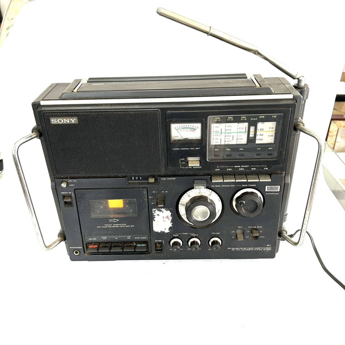 SONY ソニー 5バンドラジオカセット CF-5950 ラジカセ スカイセンサー