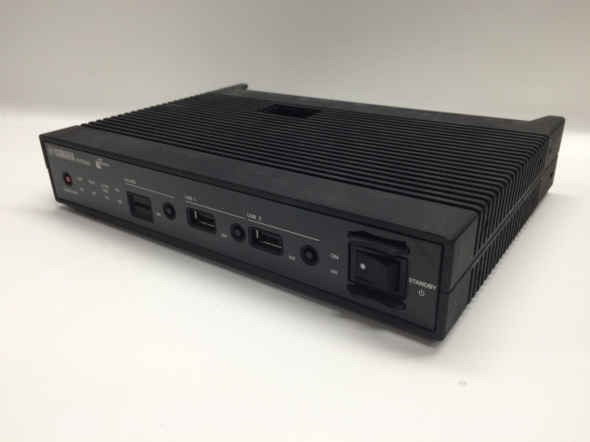 YAMAHA ブロードバンドVoIPルーター NVR500 acアダプター付き 通電のみ