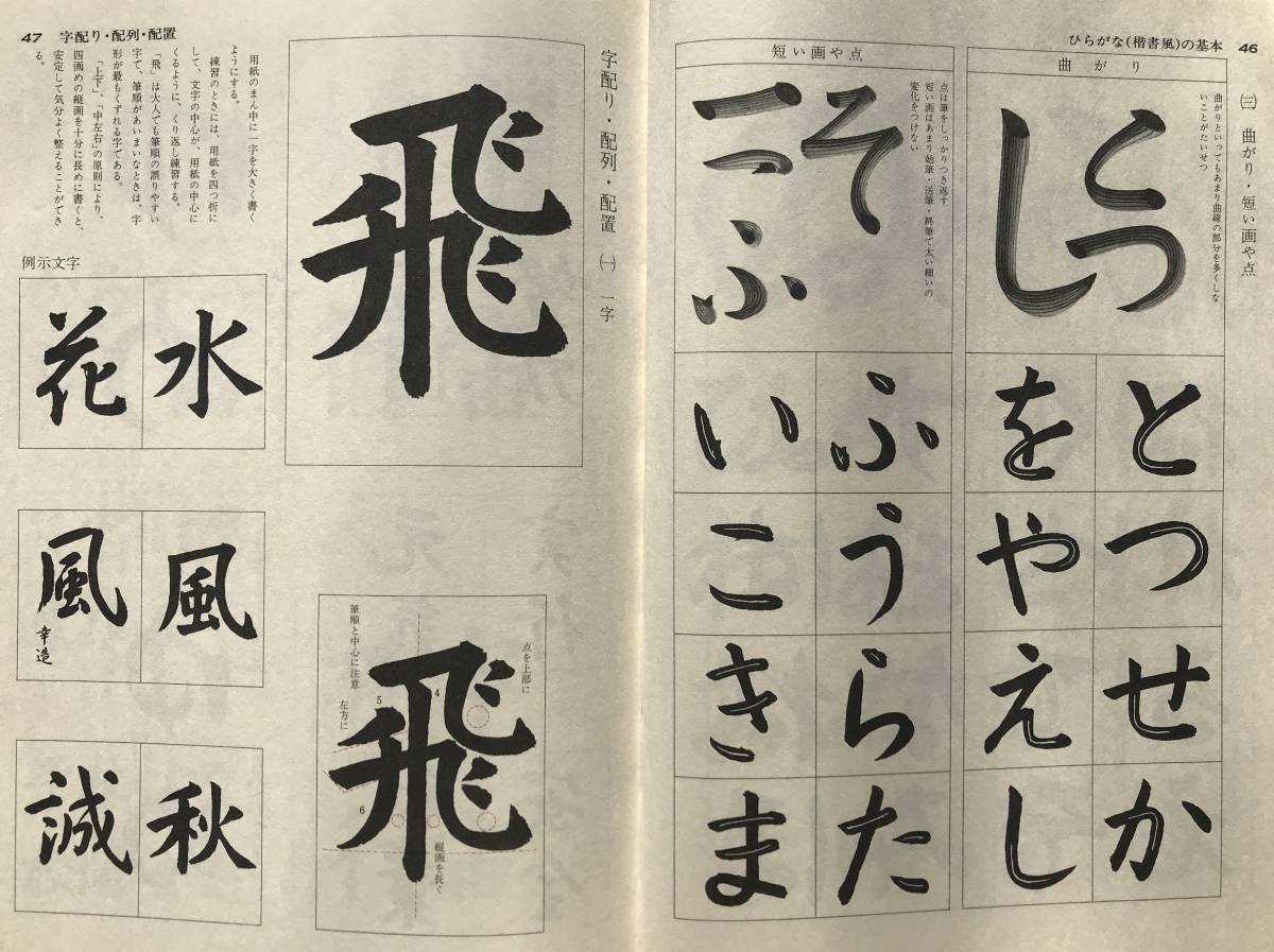 【函あり】新毛筆書写事典 続木湖山 教育出版 昭和55年 函あり 書道 書写_画像9