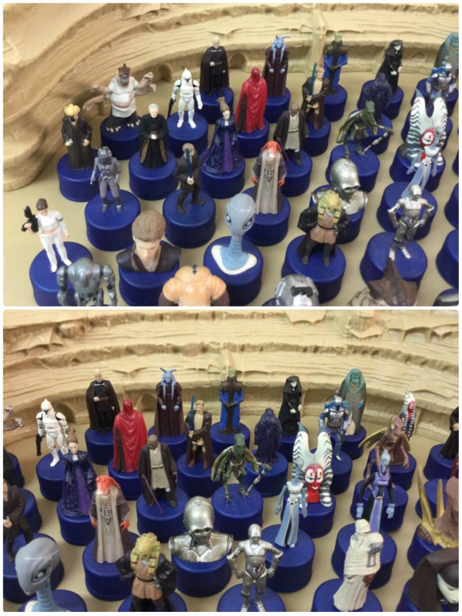  Pepsi PEPSI Star Wars episode 2 EPISODE Ⅱ / STAR WARS summarize figure bottle cap collection stage set 