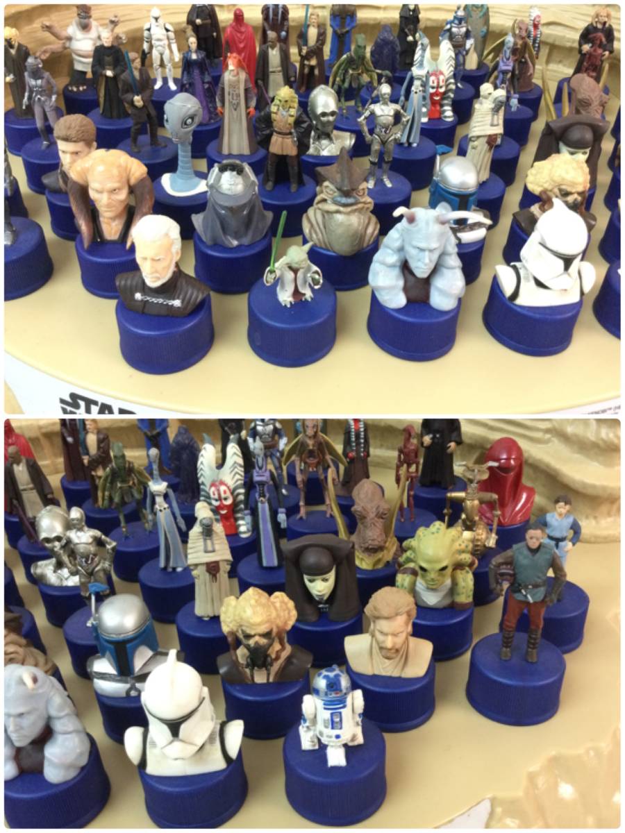  Pepsi PEPSI Star Wars episode 2 EPISODE Ⅱ / STAR WARS summarize figure bottle cap collection stage set 