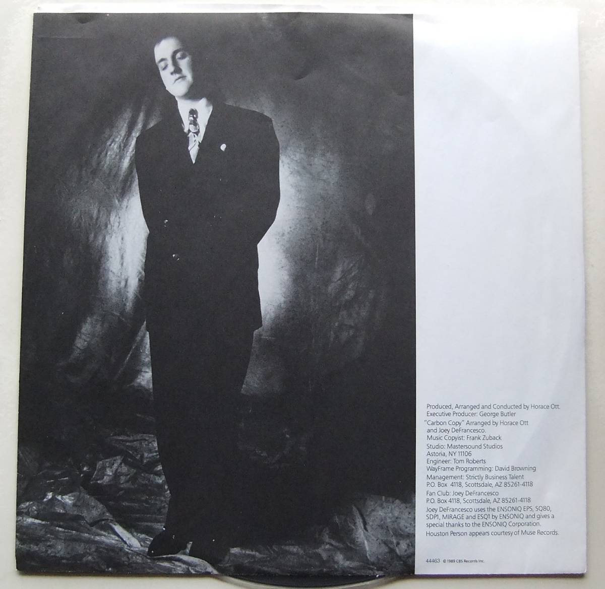 ◆ JOEY DeFRANCISCO / All Of Me ◆ Columbia FC 44463 (Promo) ◆_画像6