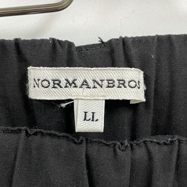  не использовался товар /LL/ NORMANBROS черный большой карман шорты na-do выпадение чувство садоводство мужской женский чёрный бирка Norman Bros 