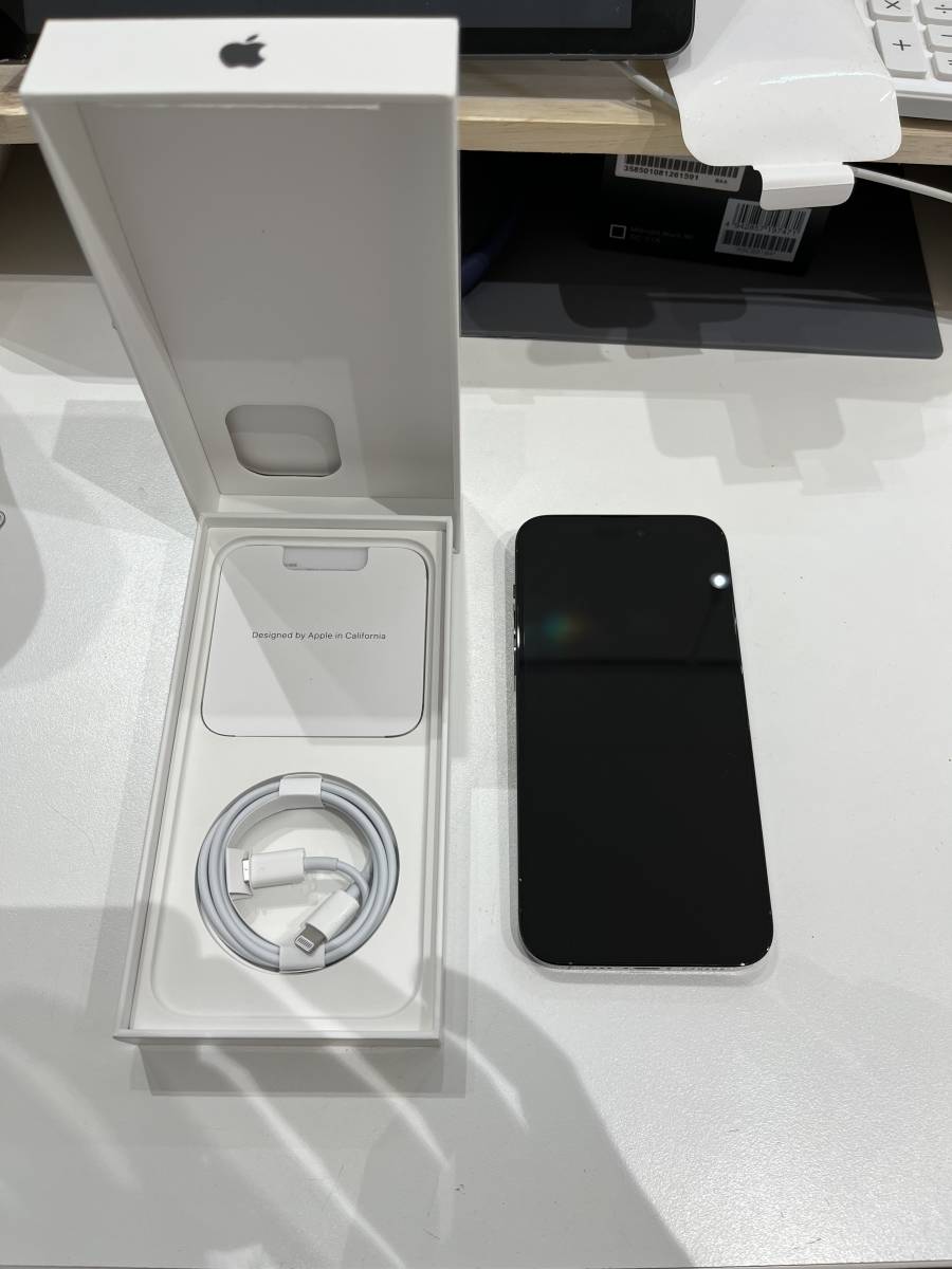 極美品/SIMフリー】iPhone 14Pro Max 256GB スペースブラック Apple版
