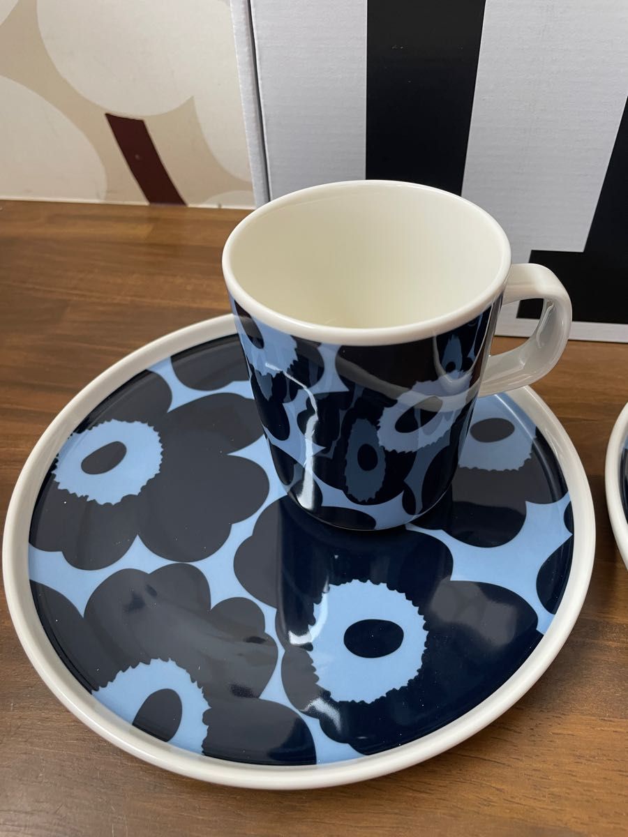 マリメッコ Unikko マグカップ&プレートセット　marimekko ウニッコ  