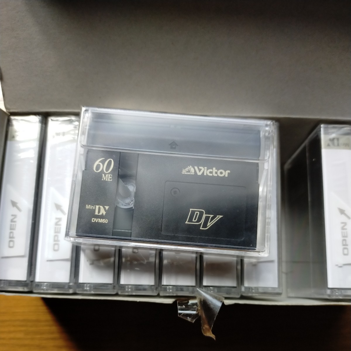Victor ビクター ミニDVカセット 標準60分 LP90分 10個パック ビデオ