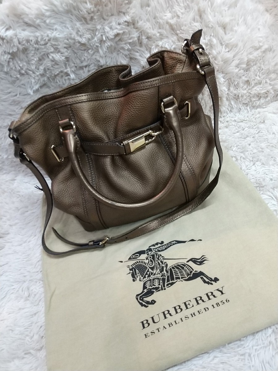 BURBERRY バーバリー ノバチェック ショルダーバッグ シャンパン