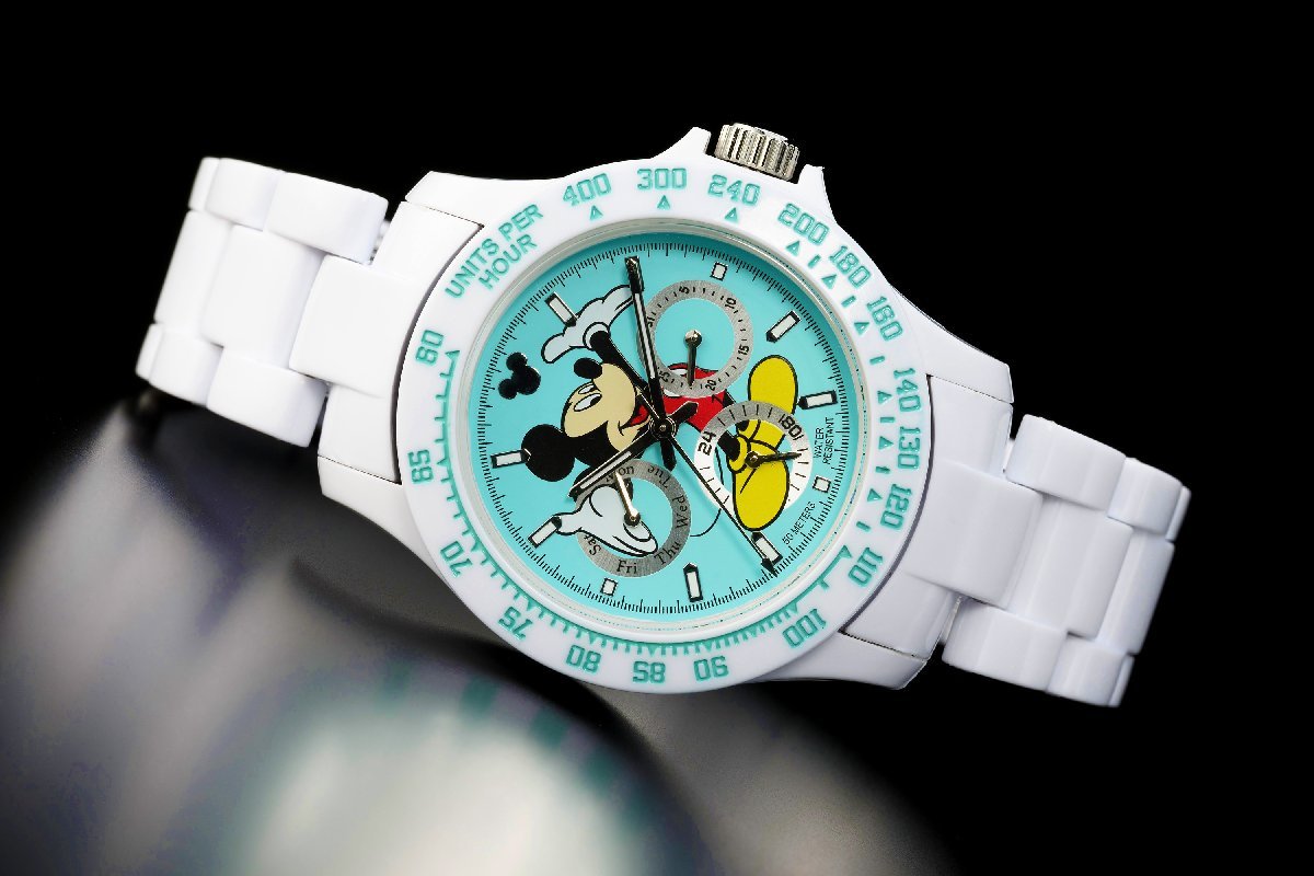 Disney 100周年記念限定/ミッキーマウス別注コラボ時計/ティファニー-
