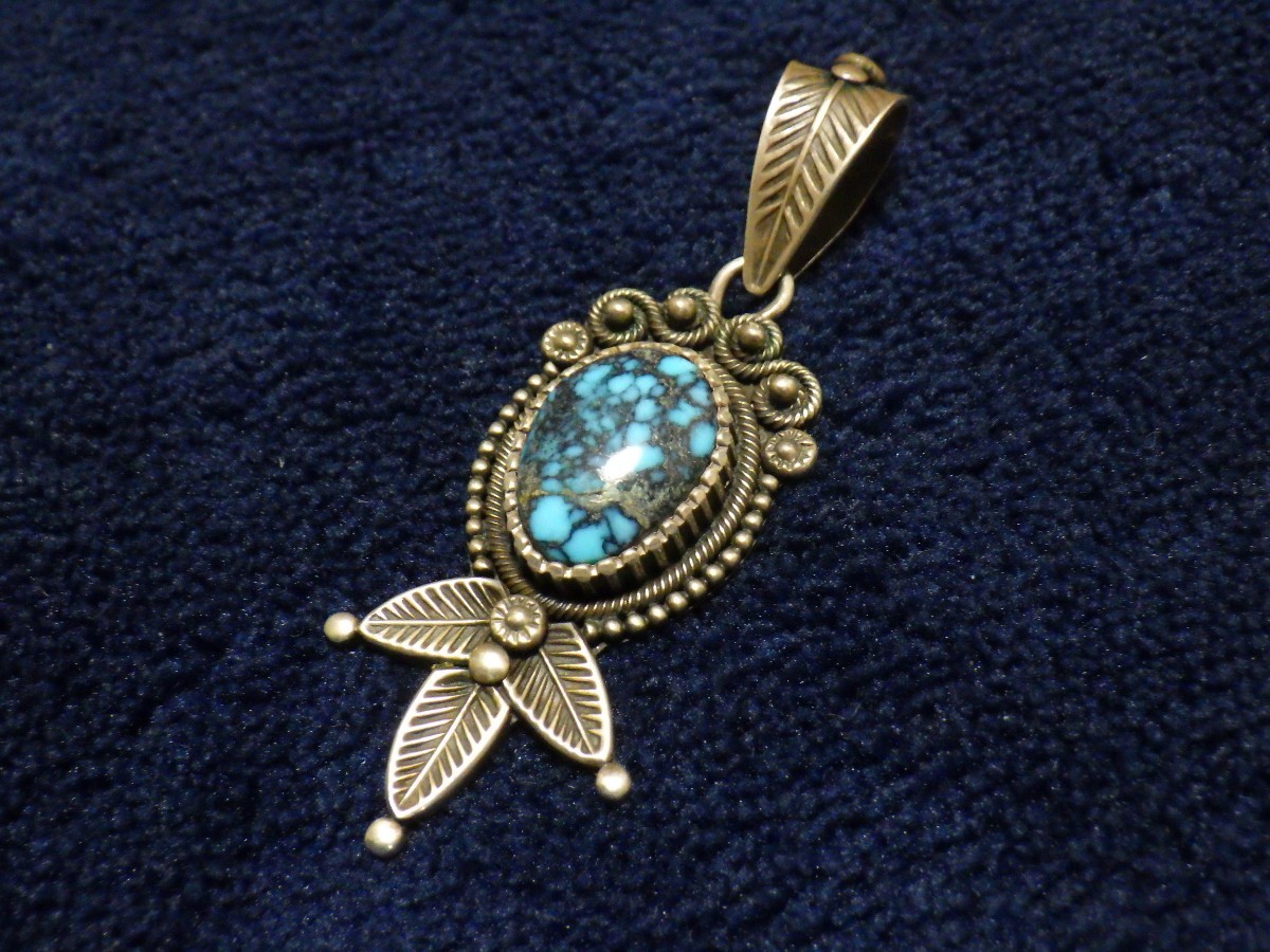 アイバンハワード Ivan Howard チベットターコイズ 5.1ct ペンダント