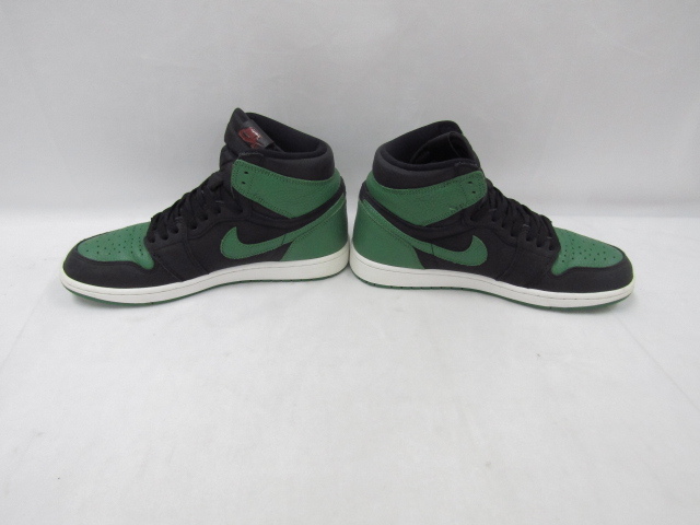 NIKE AIR JORDAN 1 RETRO HIGH OG PINE GREEN (555088-030) 28cm ナイキ スニーカー ■13010_画像4