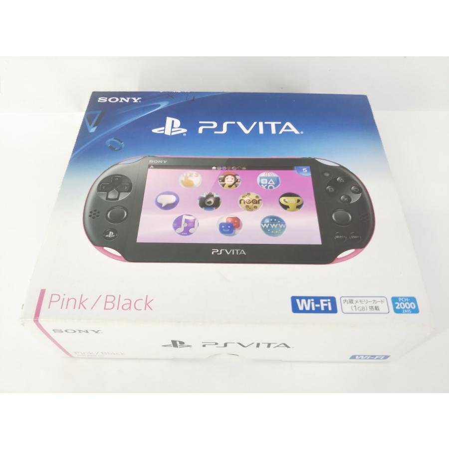SONY PlayStation Vita（PCH-2000シリーズ）Wi-Fiモデル ピンク
