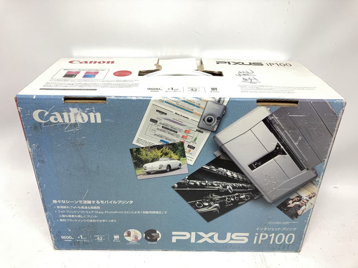 Canon キャノン PIXUS iP100 A4 インクジェット プリンター モバイルプリンタ_画像1