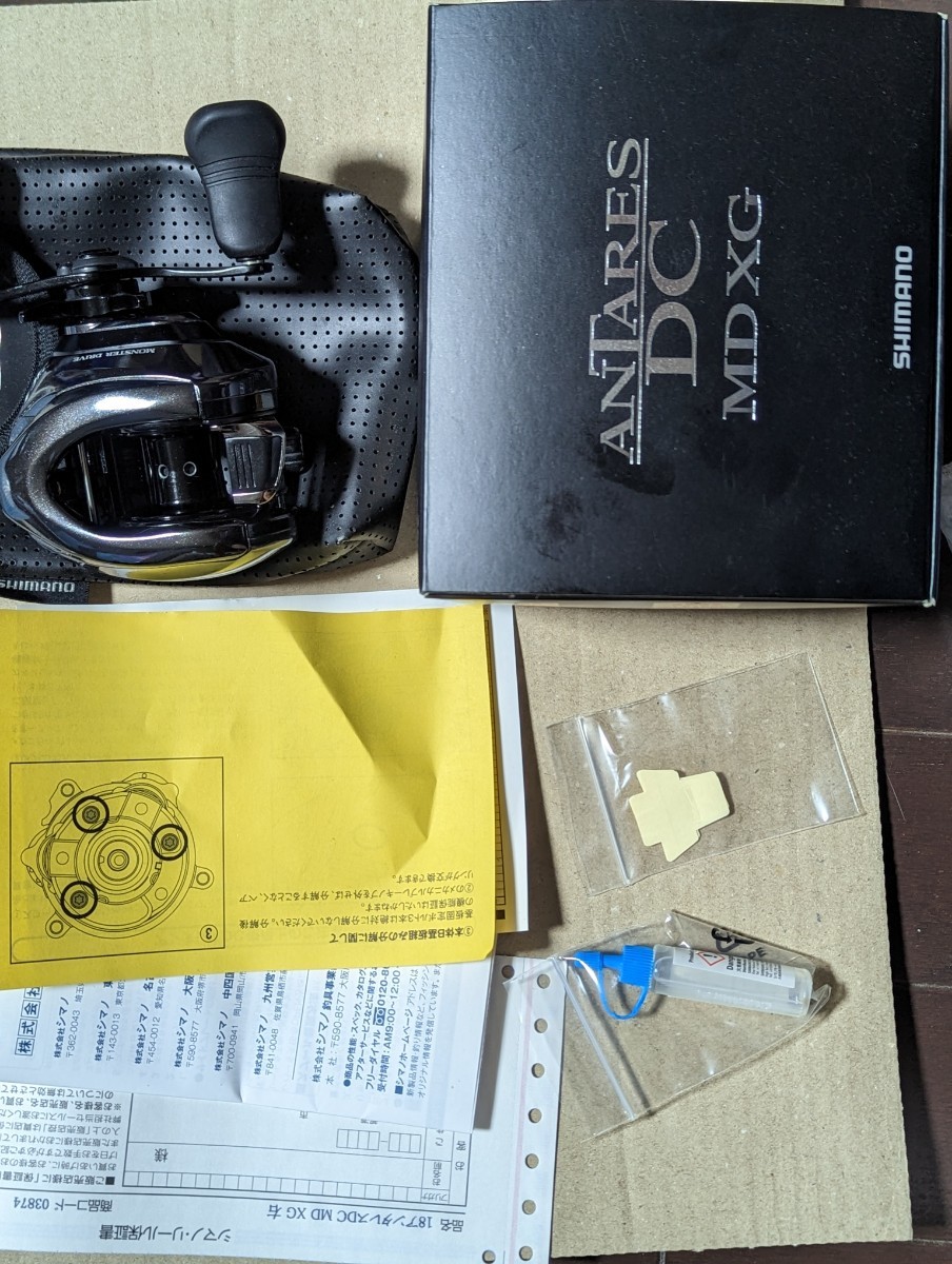 超美品!シマノ18アンタレスDCMD XG右ハンドル。ベアリング改