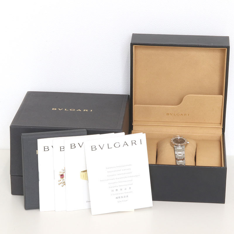 BVLGARI ブルガリ BB23SS ブルガリブルガリ レディース クオーツ ウォッチ (質屋 藤千商店)_画像10