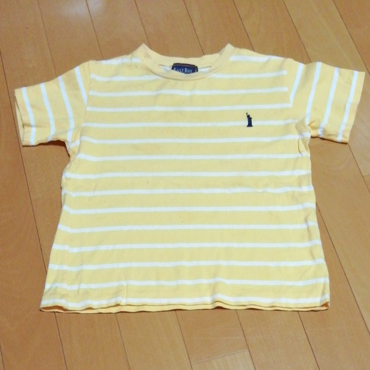 コムサイズム　イーストボーイ★半袖Tシャツ　120cm 2枚セット　ボーダー　黄色　赤色　男の子　カットソー