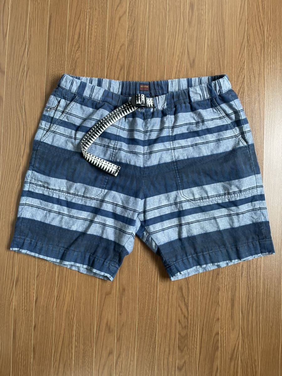 新品未使用品】定価15000円 EGO TRIPPING INDIGO SHORTS インディゴ