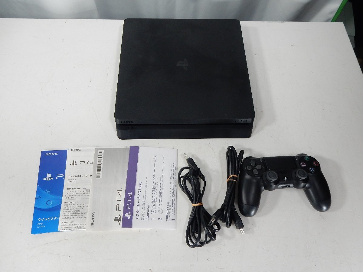 SONY ソニー PS4 CUH-2200A B01 500GB ジェット・ブラック ジャンク 1