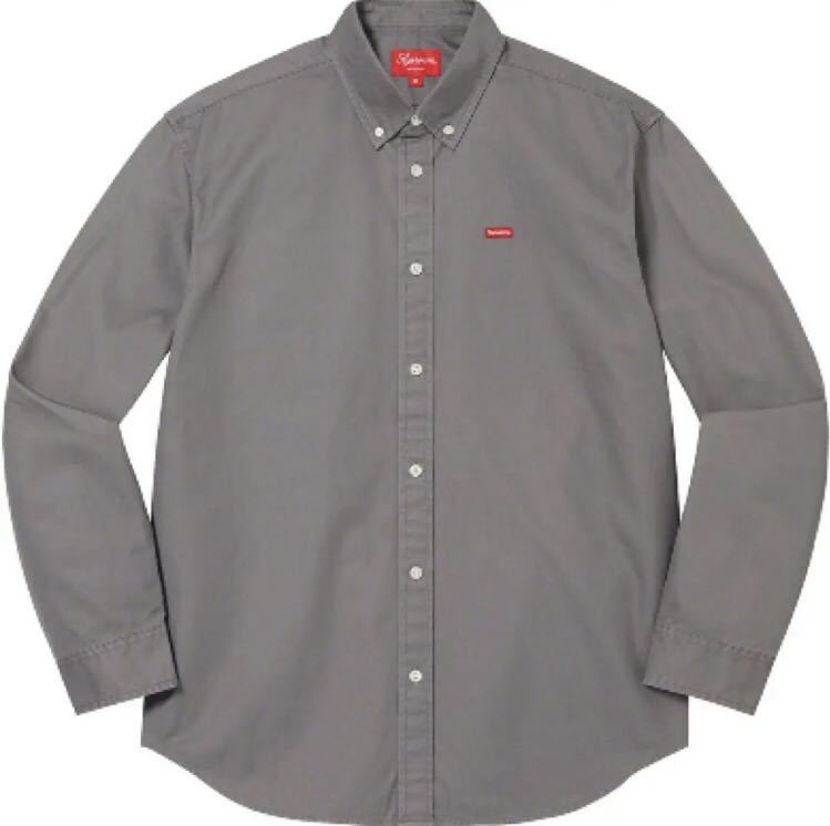 Supreme Small Box Shirt Grey L シュプリーム スモールボックスロゴ