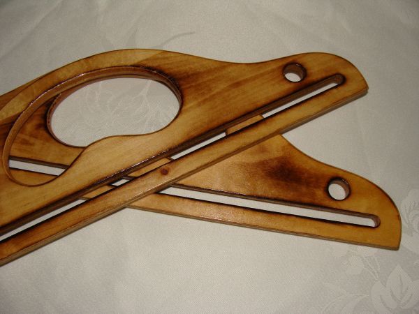 [ unused long-term keeping goods ] handicrafts supplies * wooden steering wheel bag . hand handle! ②li1