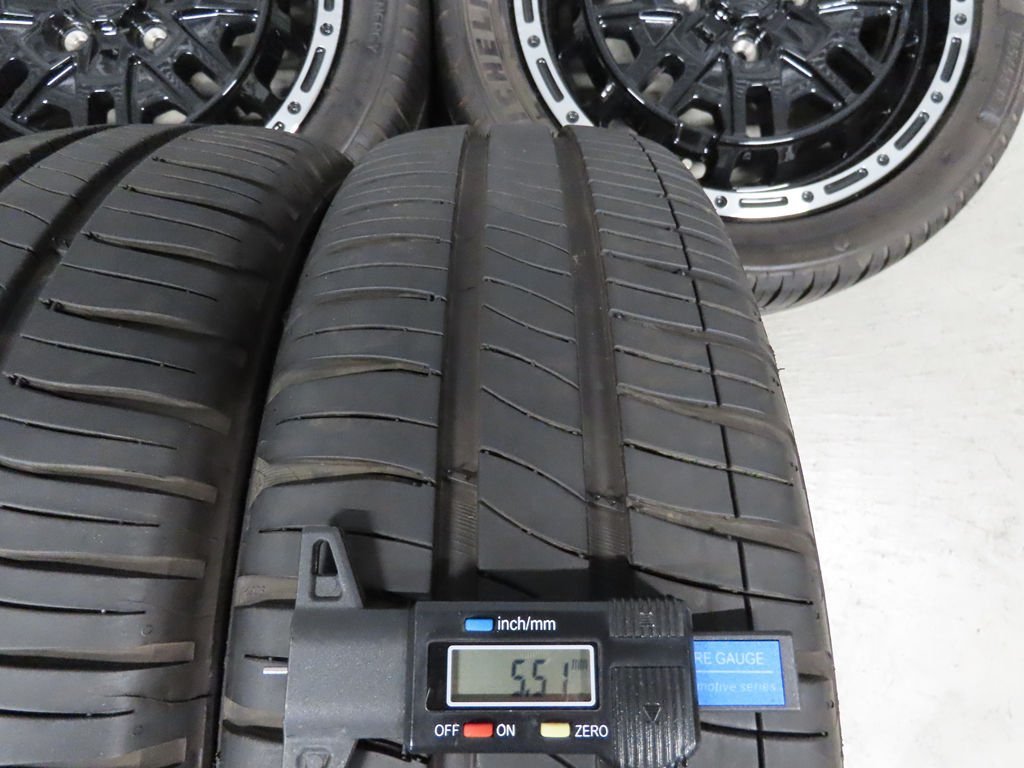 ファンクロス タント ダイハツ 165/55R15 LA650 純正オプション 08960-K2041 ミシュラン 4.5J +45 PCD100 美品 エナジーセイバー _画像3