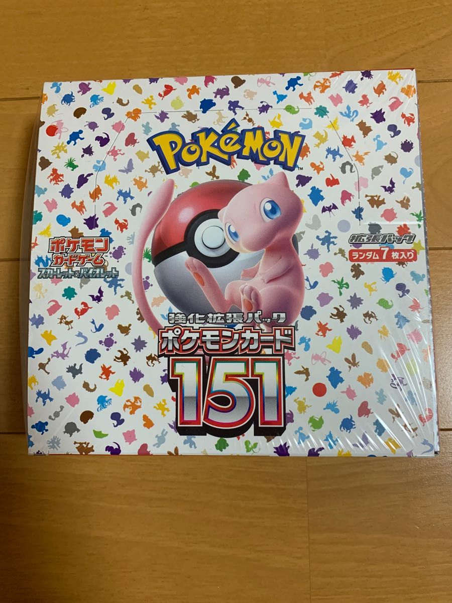 ポケモンカード151 BOX シュリンク付き 新品未開封｜Yahoo!フリマ（旧