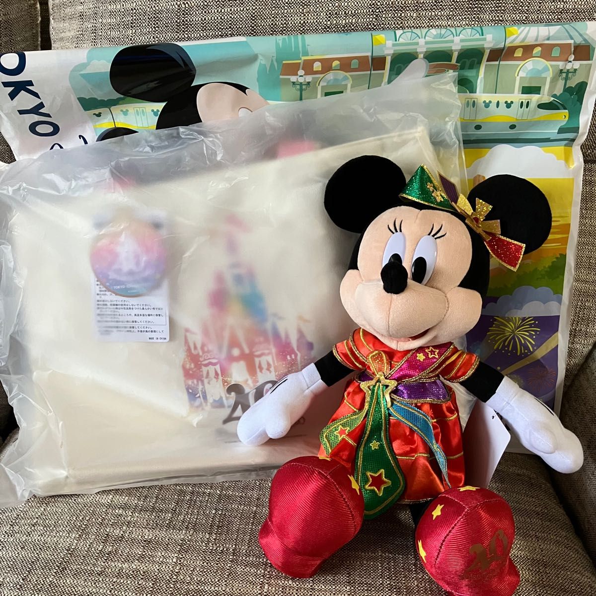 ❤️ディズニー❤️ディズニーランド40周年❤️ミニーぬいぐるみ&トートバッグ❤️ ❤️ディズニー❤️ディズニーランド40周年❤️ミニーぬいぐるみ
