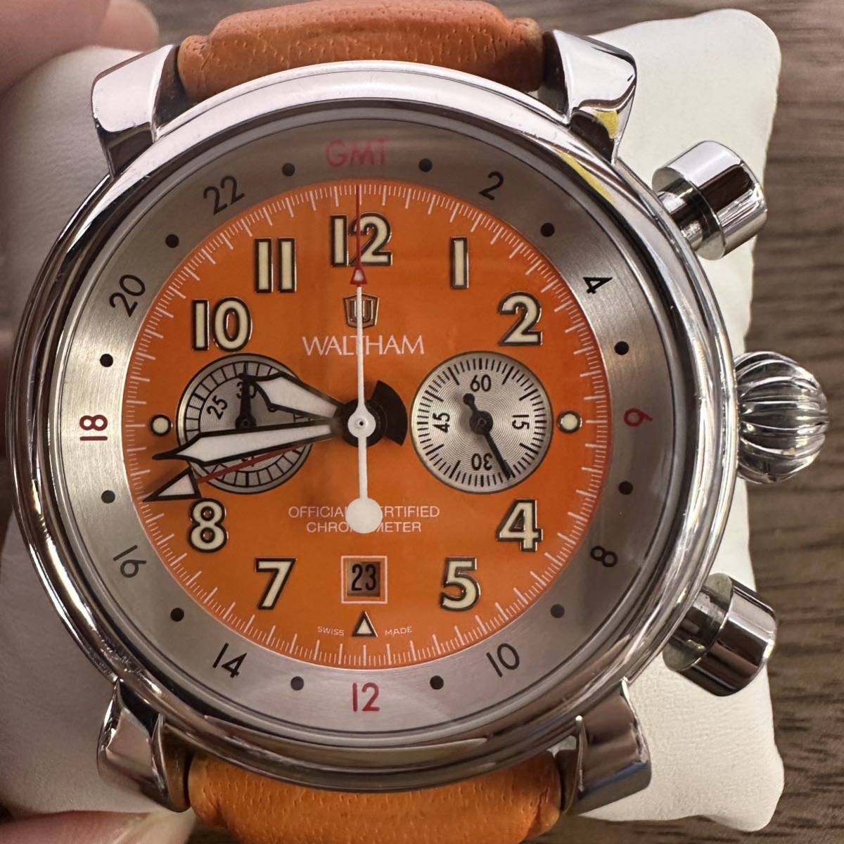 ウォルサム WALTHAM フィダルゴ クロノグラフ デイト 自動巻き