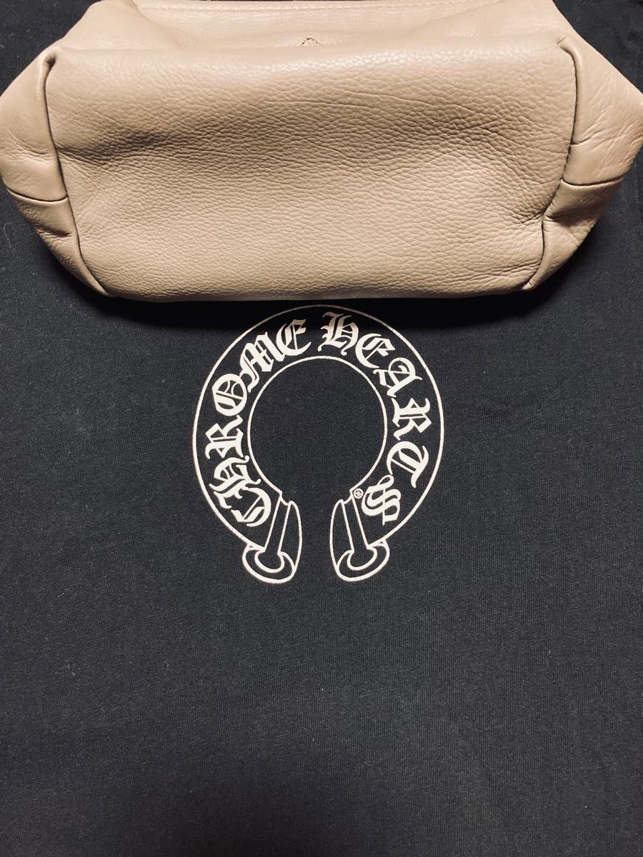 CHROME HEARTS レザーポーチ | alfasaac.com