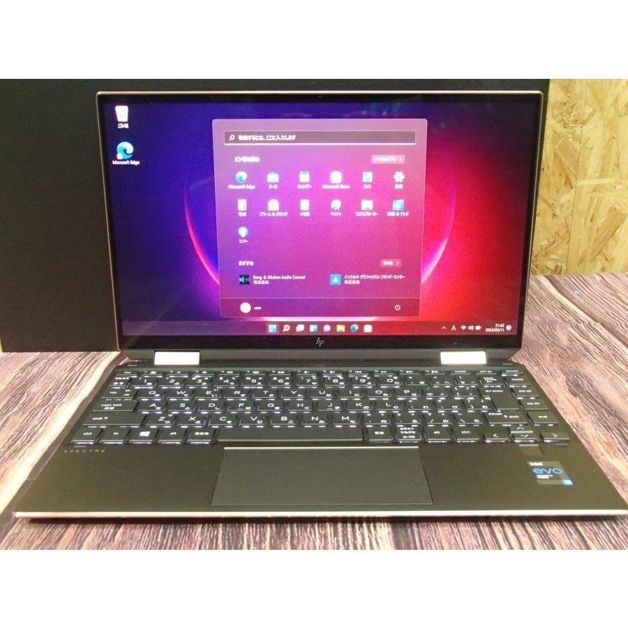 □1円スタート 2in1 HP Spectre x360 13-aw2139TU 展示美品 Core i5