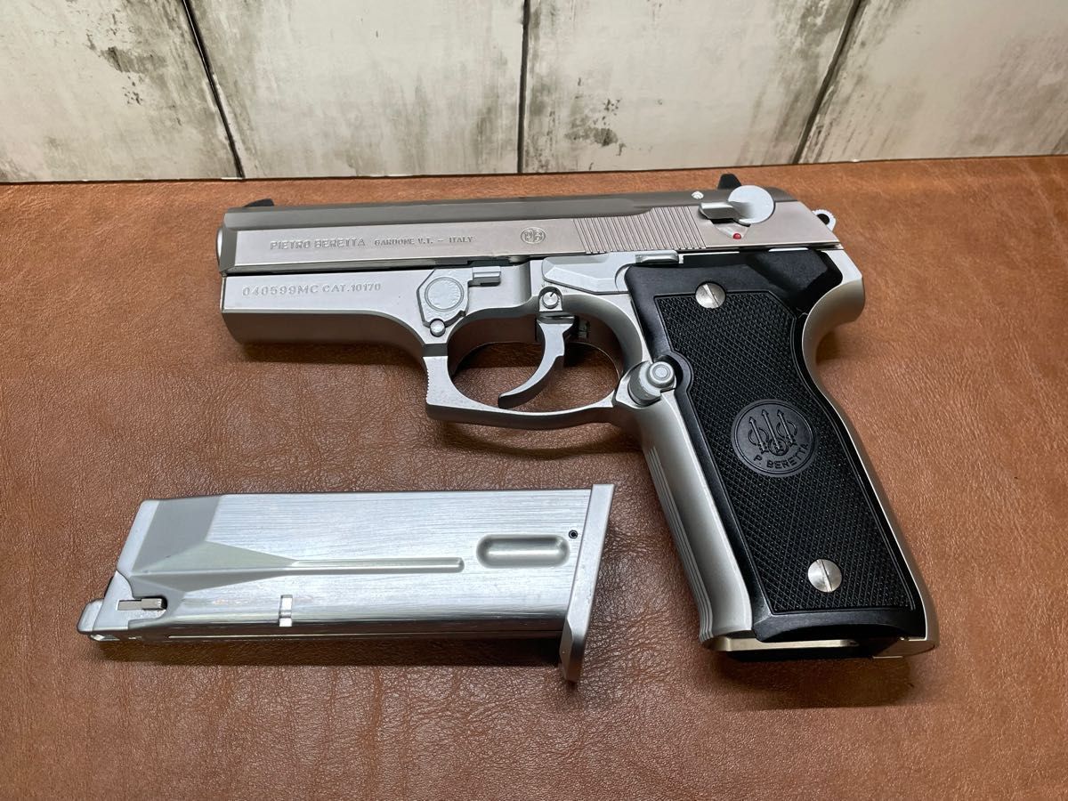 WA GBB ベレッタ クーガーF M8045 INOX ステンレス ABSモデル WA GBB ベレッタ クーガーF M8045 INOX ステンレス ABSモデル