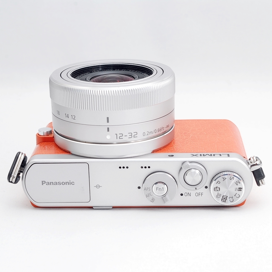 パナソニック Panasonic LUMIX DMC-GM1K レンズキット オレンジ ミラーレス カメラ