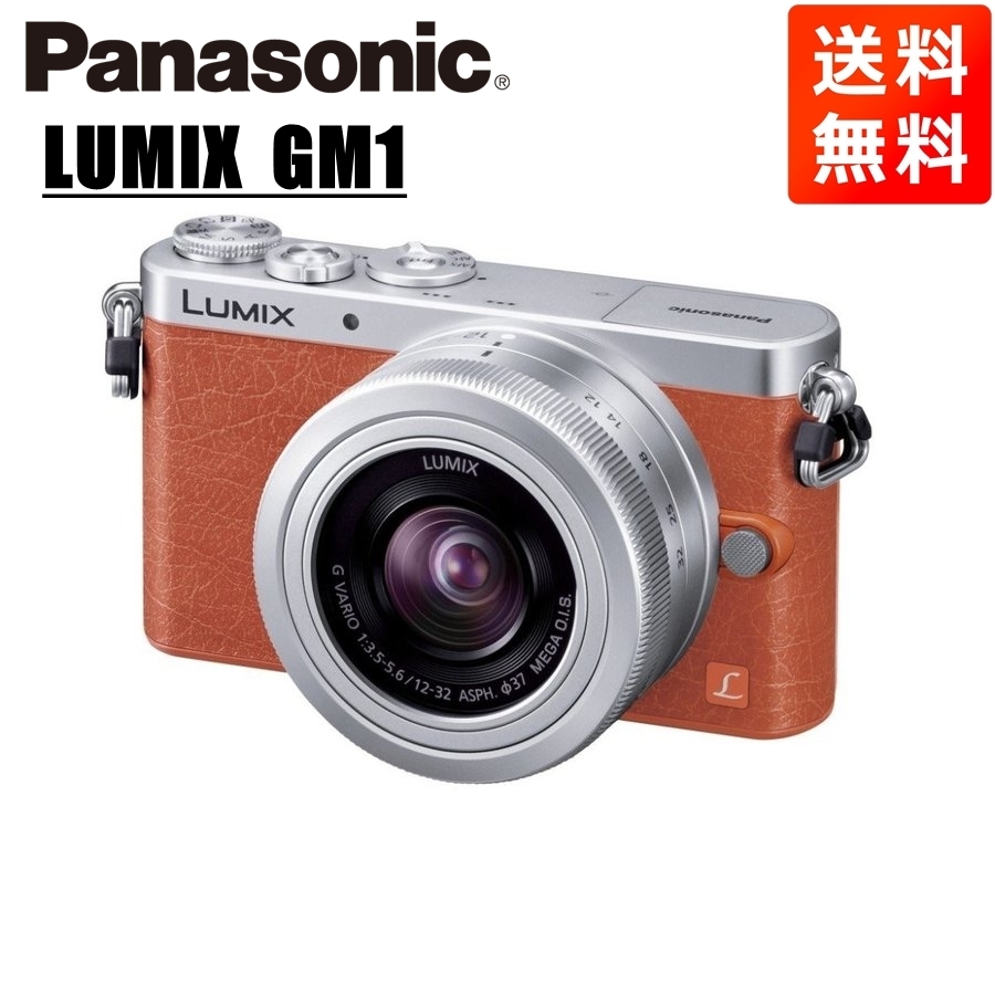 パナソニック Panasonic ルミックス GM1 12-32mm レンズキット オレンジ ミラーレス一眼 カメラ 中古