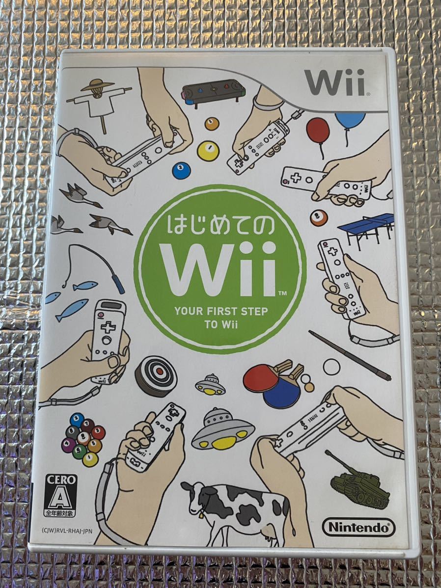 Wii はじめてのWiiソフト　中古美品_画像1
